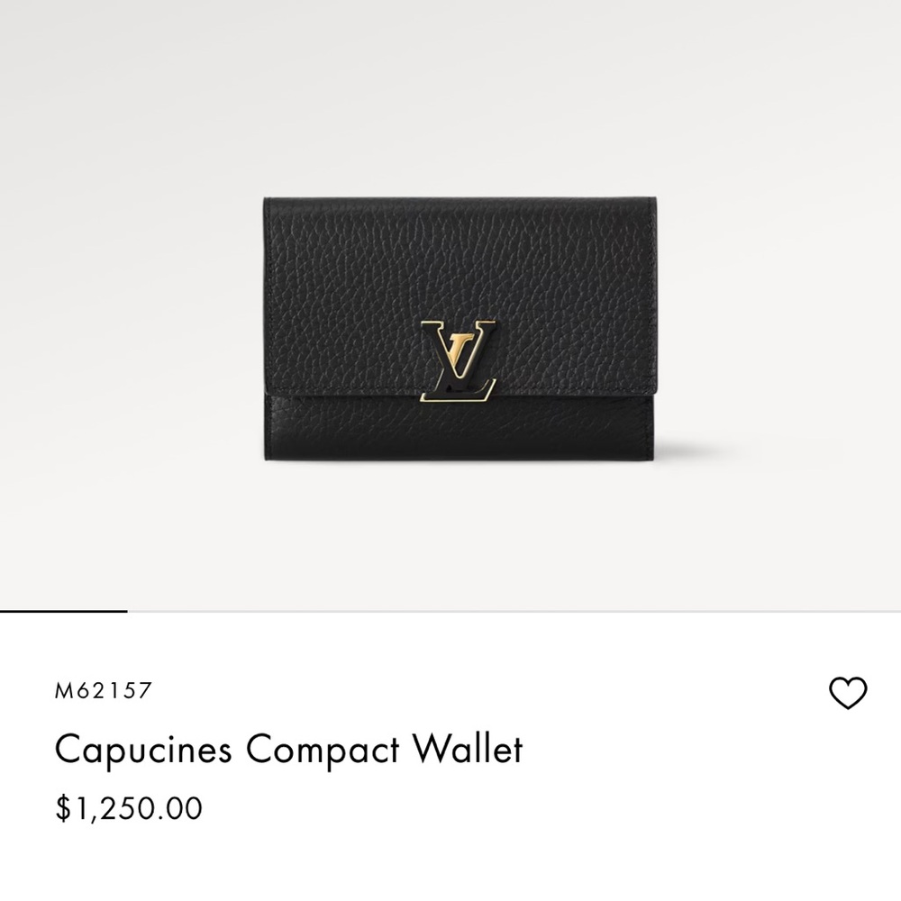 Louis Vuitton Capucines Wallet